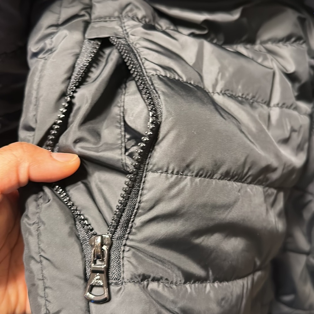 SPIRE EMBRACE THE DETOURS MENS COZY PUFFER JACKET SIZE L COLOR BLACK - Picture 7 of 9